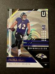 Patrick Ricard [Whirl] #18 Football Cards 2018 Panini Unparalleled Prices