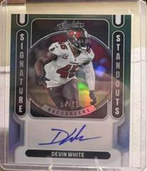 Devin White #SS-DW Football Cards 2022 Panini Absolute Signature Standouts Prices