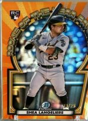 Shea Langeliers [Orange] #ROYF-10 Baseball Cards 2023 Bowman Chrome Rookie of the Year Favorites Prices