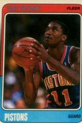 Isiah Thomas Basketball Cards 1988 Fleer Prices
