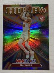 Trae Young [Holo] Basketball Cards 2022 Panini Hoops Hoopla Prices