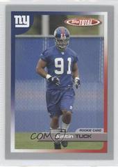 Justin Tuck [Silver] #460 Football Cards 2005 Topps Total Prices