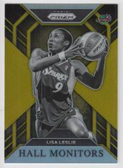 Lisa Leslie [Gold] #2 Basketball Cards 2023 Panini Prizm WNBA Hall Monitors Prices