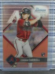 Corbin Carroll [Rose Gold] #ST-3 Baseball Cards 2023 Bowman Sterling Tek Prices