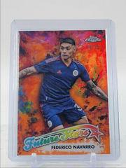 Federico Navarro [Orange] #FS-19 Soccer Cards 2023 Topps Chrome MLS Future Stars Prices