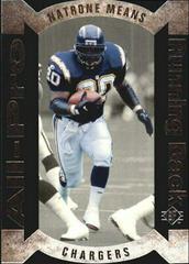 Natrone Means #AP-2 Football Cards 1995 SP All Pro Prices