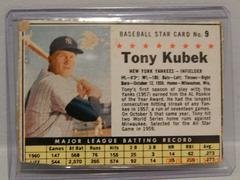 Tony Kubek [Hand Cut] #4 Baseball Cards 1962 Post Cereal Prices