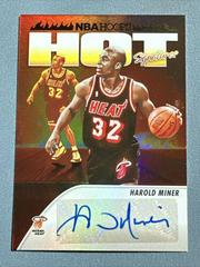 Harold Miner Basketball Cards 2023 Panini Hoops Hot Signature Prices