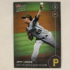 Jeff Locke #110 Baseball Cards 2016 Topps Now Prices