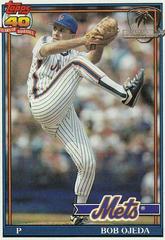 Bob Ojeda #601 Baseball Cards 1991 Topps Desert Shield Prices