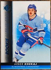 Arber Xhekaj [Blue] #113 Hockey Cards 2022 SP Prices