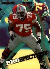 Orlando Pace Football Cards 1997 Fleer Prospects Prices