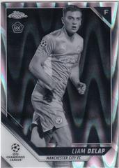 Liam Delap [Black & White Ray Wave Refractor] Soccer Cards 2021 Topps Chrome UEFA Champions League Prices