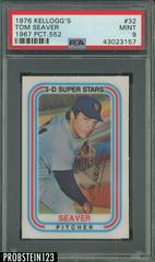 Tom Seaver [1967 Pct 552] Baseball Cards 1976 Kellogg's Prices