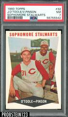 J. O'Toole, V. Pinson [Sophomore Stalwarts] #32 Baseball Cards 1960 Topps Prices