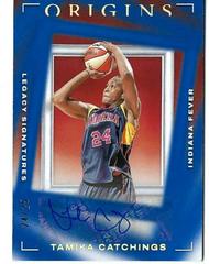Tamika Catchings [Blue] #LS-TMC Basketball Cards 2023 Panini Origins WNBA Legacy Signatures Prices