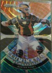 Buster Posey [Navy Blue-Carolina Blue] #IL-14 Baseball Cards 2021 Panini Prizm Illumination Prices