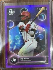 Jay Allen [Purple] #PE-5 Baseball Cards 2022 Bowman Platinum Precious Elements Prices
