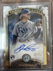 Shane Baz [Gold] #AA-SB Baseball Cards 2022 Topps Museum Collection Archival Autographs Prices