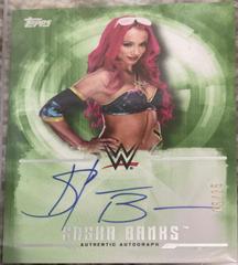 Sasha Banks [Green] Wrestling Cards 2017 Topps WWE Undisputed Autographs Prices