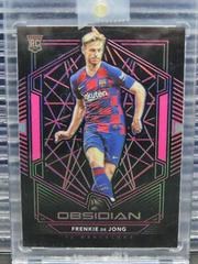 Frenkie de Jong [Pink] Soccer Cards 2019 Panini Obsidian Prices