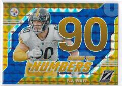 T.J. Watt [Blue] #27 Football Cards 2023 Panini Zenith Behind the Numbers Prices