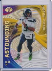 Russell Wilson [Gold] Football Cards 2020 Panini Illusions Astounding Prices