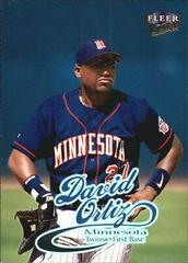 David Ortiz #24 Baseball Cards 1999 Ultra Prices