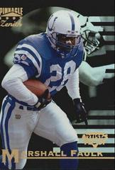 Marshall Faulk [Artist's Proof] #14 Football Cards 1997 Zenith Prices