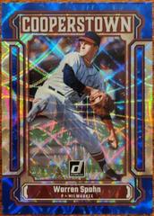 Warren Spahn [Blue] #CT17 Baseball Cards 2023 Panini Donruss Cooperstown Prices