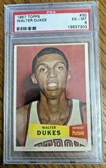 Walter Dukes #30 Basketball Cards 1957 Topps Prices