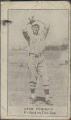 Herb Pennock Baseball Cards 1921 E220 National Caramel Prices