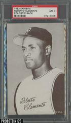 Roberto Clemente Baseball Cards 1962 Exhibits Statistic Back Prices