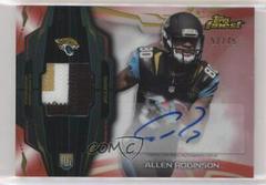 Allen Robinson [Red Refractor] #RAPAR Football Cards 2014 Topps Finest Rookie Autograph Patch Prices