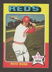 Pete Rose #320 Baseball Cards 1975 Topps Mini Prices