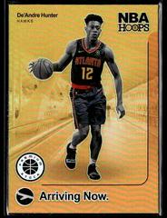 De'Andre Hunter [Orange] Basketball Cards 2019 Panini Hoops Premium Stock Arriving Now Prices