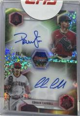 Druw Jones, Corbin Carroll [Mini Diamond] #DA-CJ Baseball Cards 2023 Bowman's Best Dual Autographs Prices