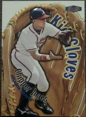 Chipper Jones #4 Baseball Cards 1998 Ultra Kid Gloves Prices