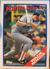 Wade Boggs Baseball Cards 1988 Topps Prices