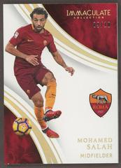 Mohamed Salah [Gold] Soccer Cards 2017 Panini Immaculate Prices