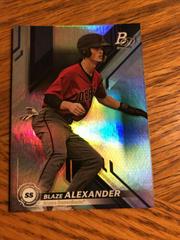 Blaze Alexander #TOP-54 Baseball Cards 2019 Bowman Platinum Top Prospects Prices