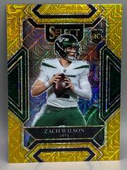 Zach Wilson [Gold] #244 Football Cards 2021 Panini Select Prices