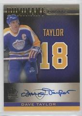 Dave Taylor [Gold Autograph] #DD-22 Hockey Cards 2020 SP Signature Edition Legends Dominant Digits Prices