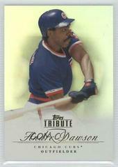 Andre Dawson #15 Baseball Cards 2012 Topps Tribute Prices