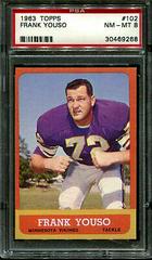 Frank Youso #102 Football Cards 1963 Topps Prices