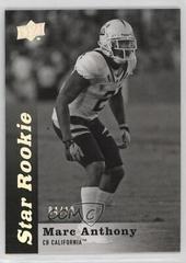 Marc Anthony [Black & White Glossy] #162 Football Cards 2013 Upper Deck Prices