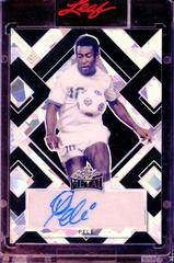 Pele [Black Crystal] #BA-P1 Soccer Cards 2022 Leaf Metal Autographs Prices