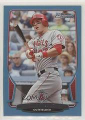 Mike Trout [Blue] #121 Baseball Cards 2013 Bowman Prices
