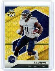 A. J. Brown [Gold Wave Mosaic] #195 Football Cards 2021 Panini Mosaic Prices
