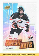 Adam Fantilli Hockey Cards 2022 Upper Deck Team Canada Juniors Breakouts Prices